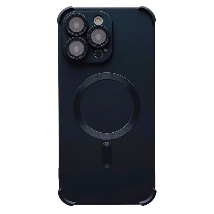For iPhone 16 Pro Four Corner Shockproof Skin Feel MagSafe Magnetic Phone Case