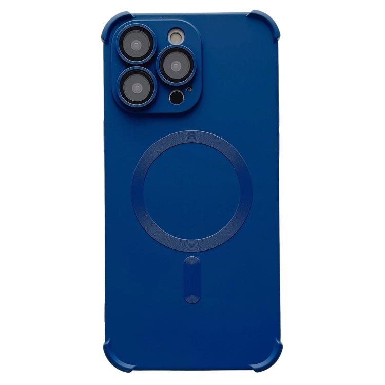 For iPhone 16 Pro Four Corner Shockproof Skin Feel MagSafe Magnetic Phone Case
