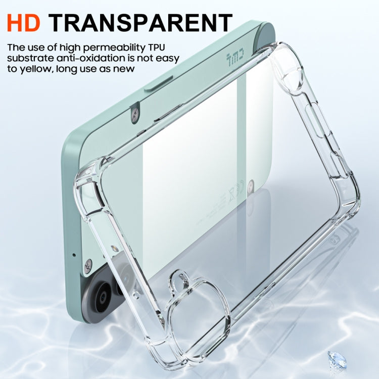 For Nothing CMF Phone 1 Airbag Shockproof Transparent TPU Phone Case