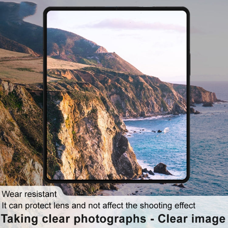 For Samsung Galaxy Z Fold5 5G imak Integrated Rear Camera Lens Tempered Glass Film