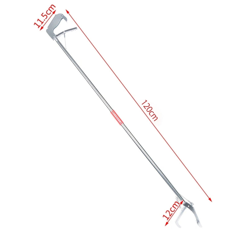 Foldable Multipurpose Stainless Steel Eel Loach Clamp Grab Tool, Length: