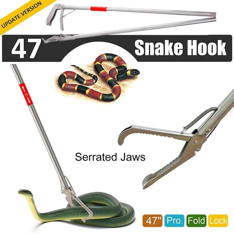 Foldable Multipurpose Stainless Steel Eel Loach Clamp Grab Tool, Length: