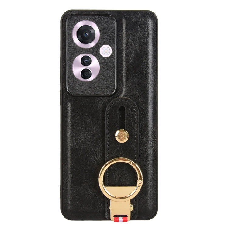 For OPPO Reno11 F / F25 Pro Wristband Leather Back Phone Case