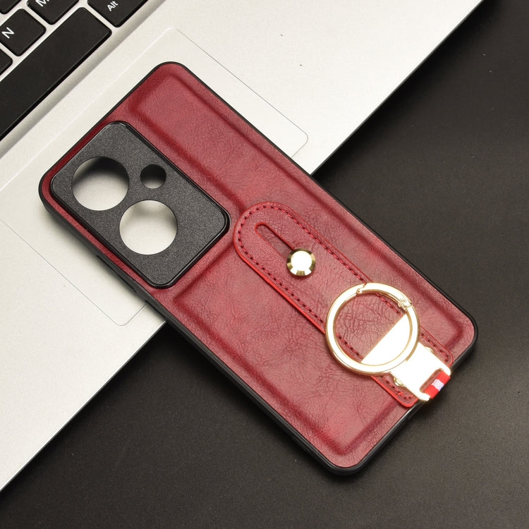 For OPPO Reno11 F / F25 Pro Wristband Leather Back Phone Case