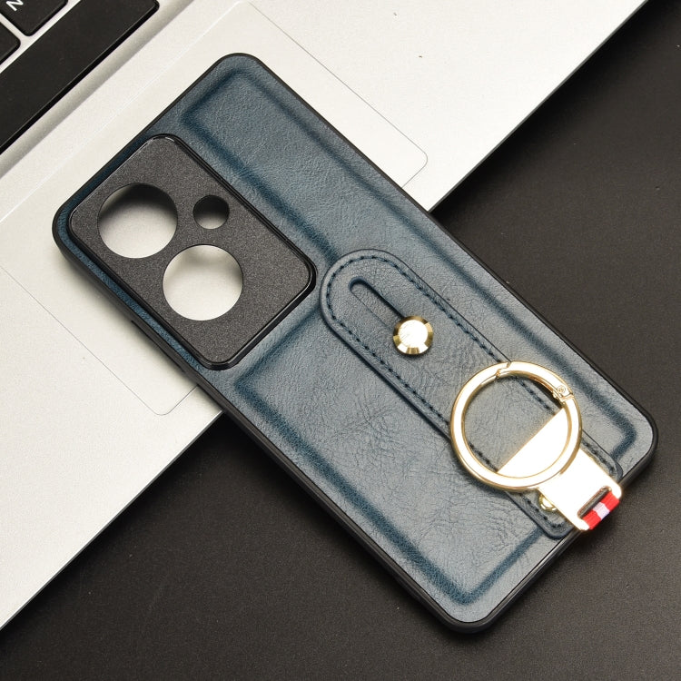 For OPPO Reno11 F / F25 Pro Wristband Leather Back Phone Case