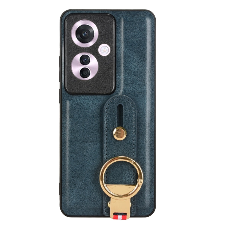 For OPPO Reno11 F / F25 Pro Wristband Leather Back Phone Case