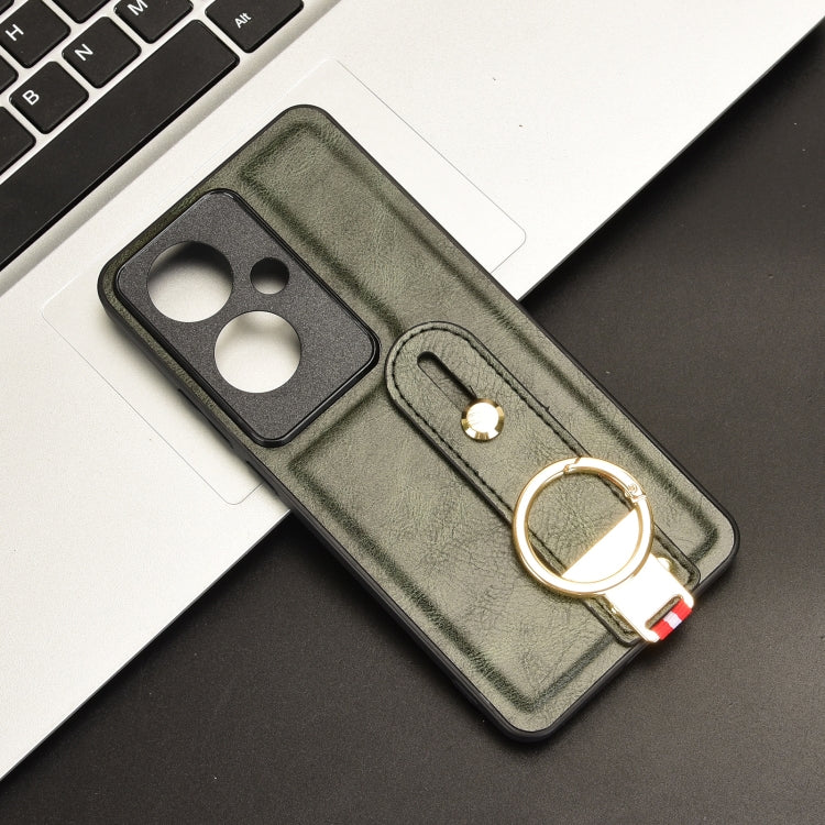 For OPPO Reno11 F / F25 Pro Wristband Leather Back Phone Case