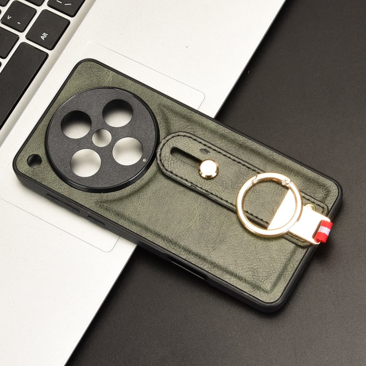 For OPPO Find X8 Pro Wristband Leather Back Phone Case