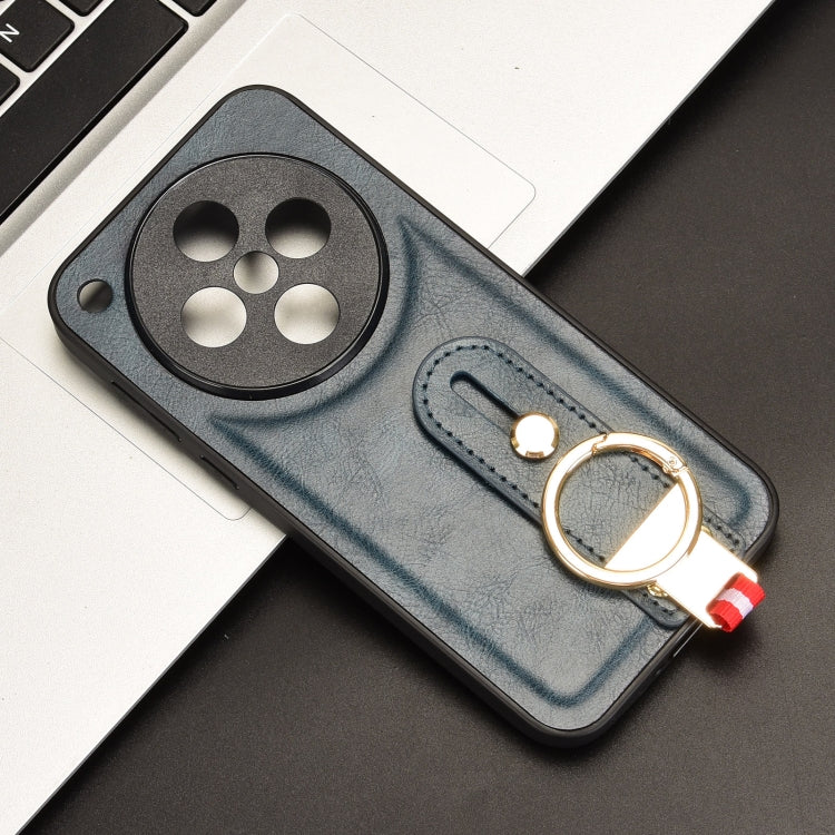 For OPPO Find X8 Wristband Leather Back Phone Case