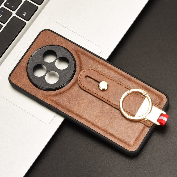 For Realme 13 Pro 5G Wristband Leather Back Phone Case
