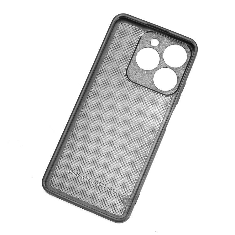 For Realme Narzo N63 4G Wristband Leather Back Phone Case