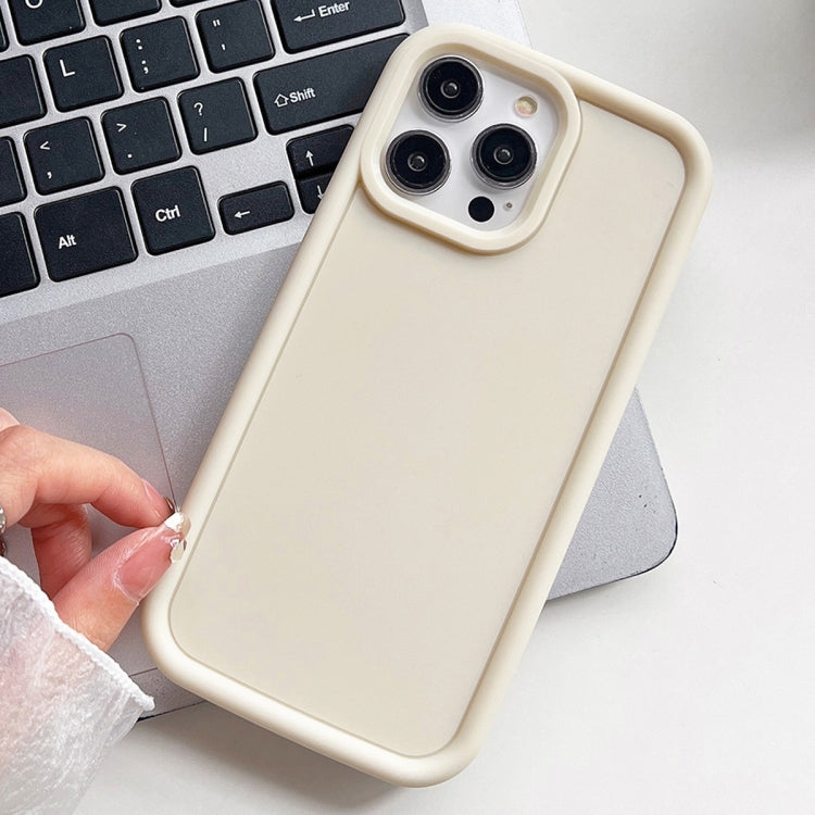 For iPhone 15 Pro Shockproof Frame Frosted TPU Phone Case