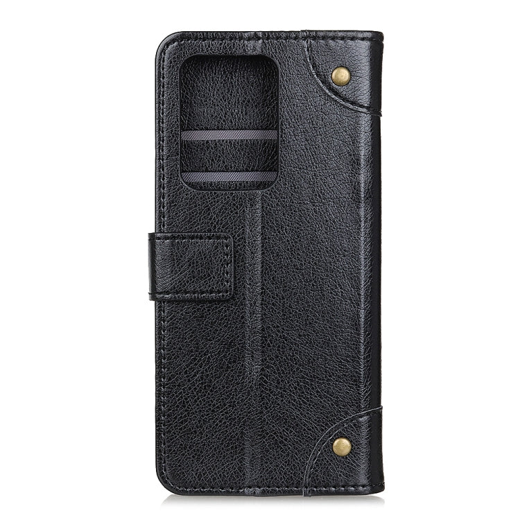 For Samsung Galaxy Note20 Ultra Copper Buckle Nappa Texture Horizontal Flip Leather Case with Holder & Card Slots & Wallet