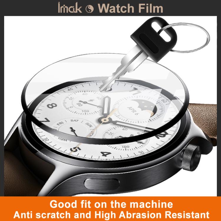 For Huawei Watch Buds 2 Black Version IMAK Plexiglass HD Watch Protective Film