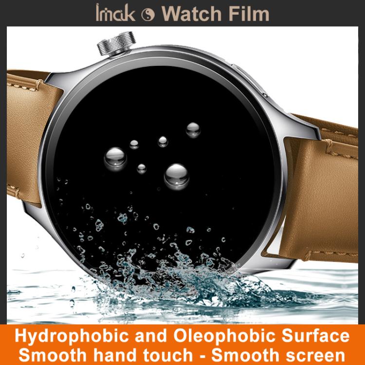 For Huawei Watch Buds 2 Black Version IMAK Plexiglass HD Watch Protective Film