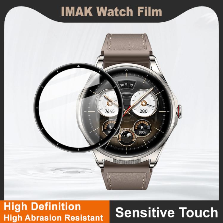 For Huawei Watch Buds 2 Brown/Silver IMAK Plexiglass HD Watch Protective Film