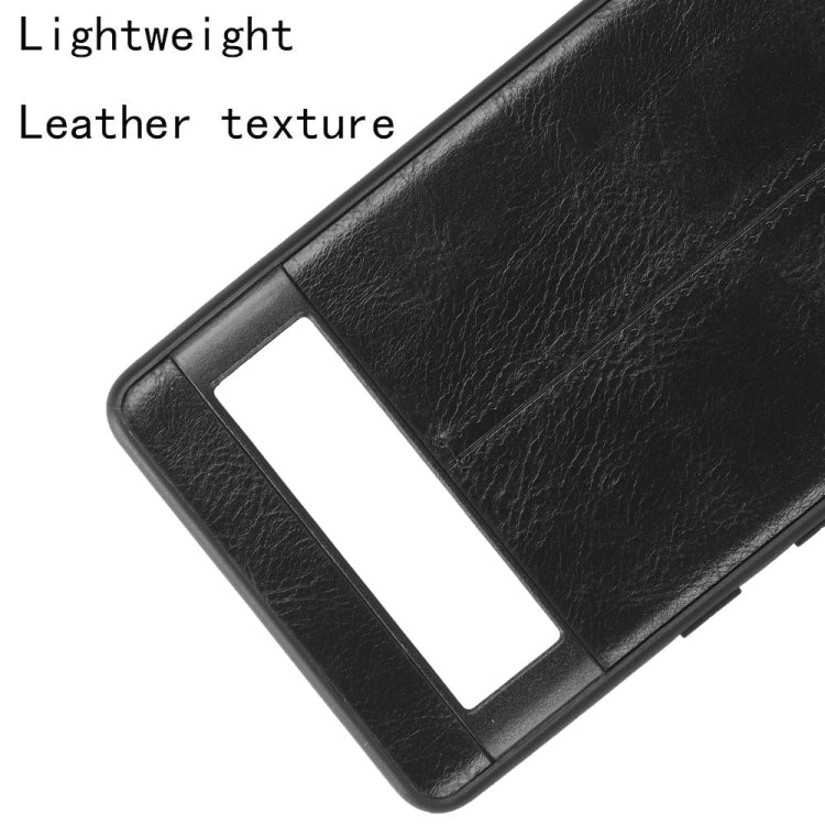 For Google Pixel 7a Cow Pattern Sewing Back Cover Phone Case