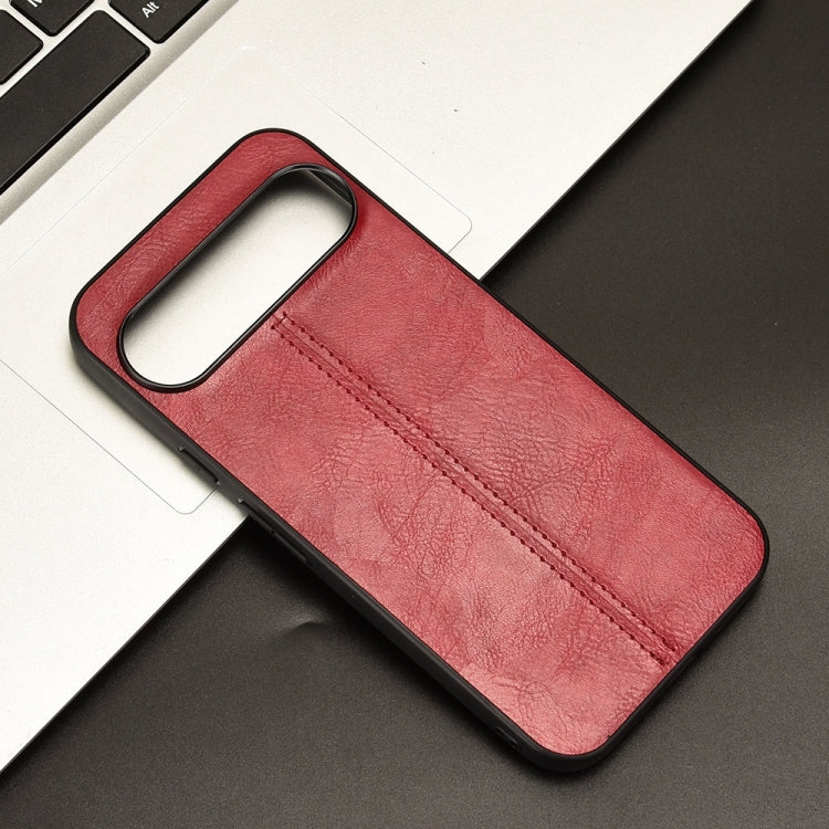 For Google Pixel 9 / Pixel 9 Pro Cow Pattern Sewing Back Cover Phone Case