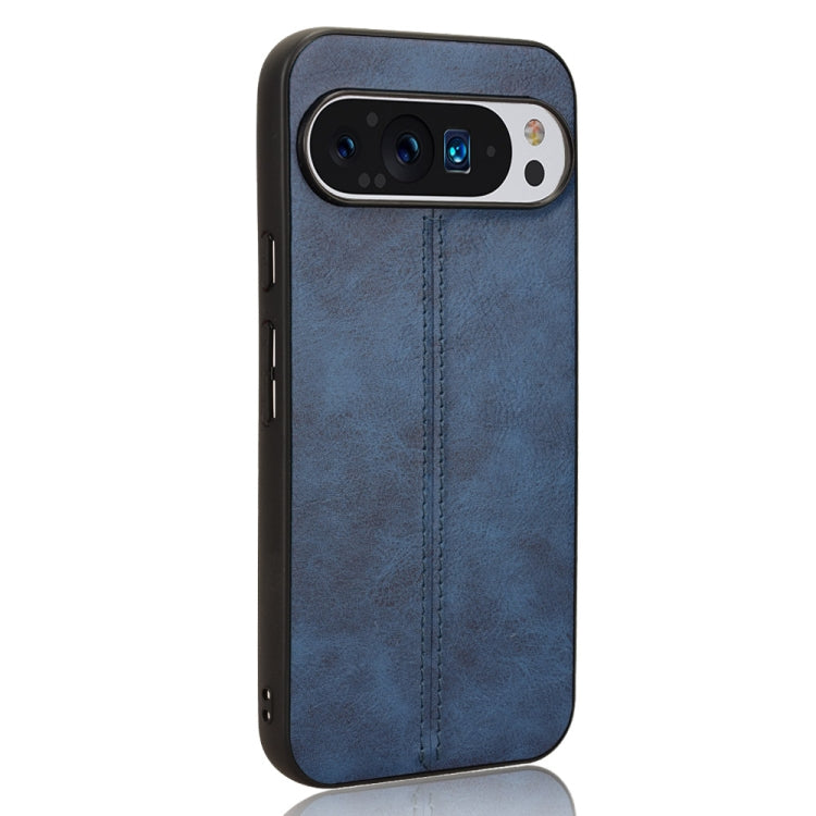 For Google Pixel 9 / Pixel 9 Pro Cow Pattern Sewing Back Cover Phone Case