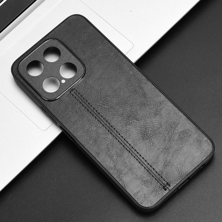 For Honor X5b / Honor X5b Plus Cow Pattern Sewing Back Cover Phone Case