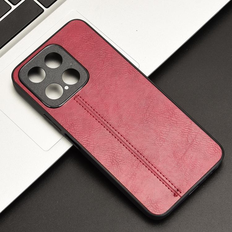 For Honor X5b / Honor X5b Plus Cow Pattern Sewing Back Cover Phone Case