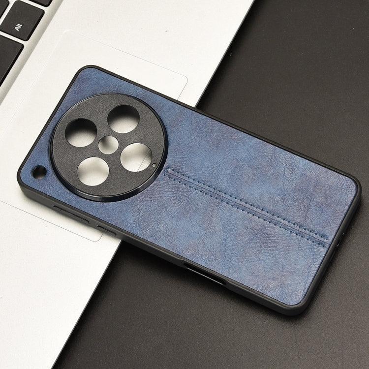 For OPPO Find X8 Pro Cow Pattern Sewing Back Cover Phone Case