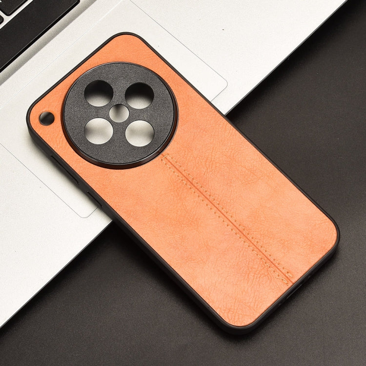 For OPPO Find X8 Cow Pattern Sewing Back Cover Phone Case