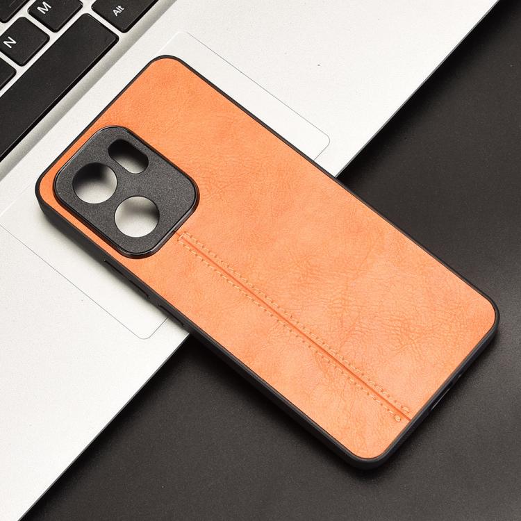 For OPPO Reno13 F 4G / 5G Cow Pattern Sewing Back Cover Phone Case