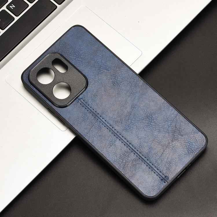 For OPPO Reno13 F 4G / 5G Cow Pattern Sewing Back Cover Phone Case
