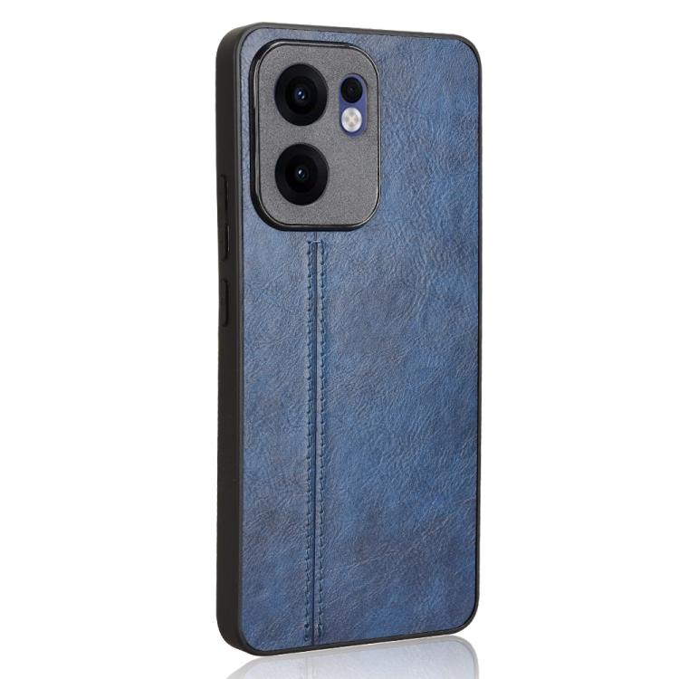 For OPPO Reno13 F 4G / 5G Cow Pattern Sewing Back Cover Phone Case