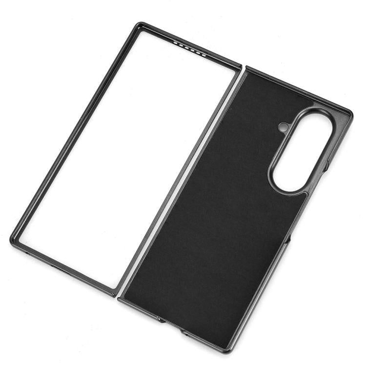 For Samsung Galaxy Z Fold7 5G Cow Pattern Sewing Back Cover Phone Case