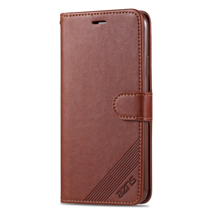 For iPhone 11 AZNS Sheepskin Texture Horizontal Flip Leather Case with Holder & Card Slots & Wallet