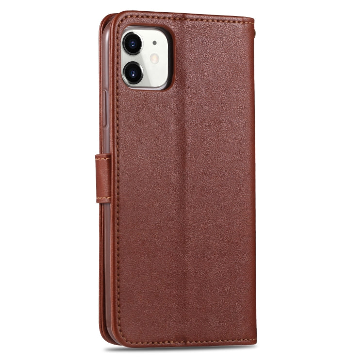 For iPhone 11 AZNS Sheepskin Texture Horizontal Flip Leather Case with Holder & Card Slots & Wallet