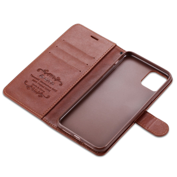 For iPhone 11 AZNS Sheepskin Texture Horizontal Flip Leather Case with Holder & Card Slots & Wallet