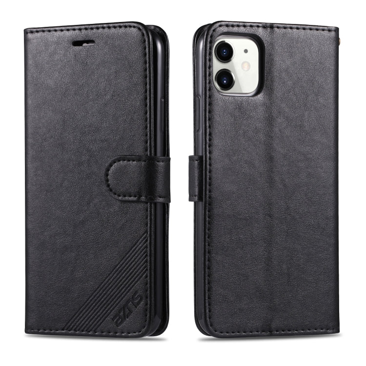 For iPhone 11 AZNS Sheepskin Texture Horizontal Flip Leather Case with Holder & Card Slots & Wallet