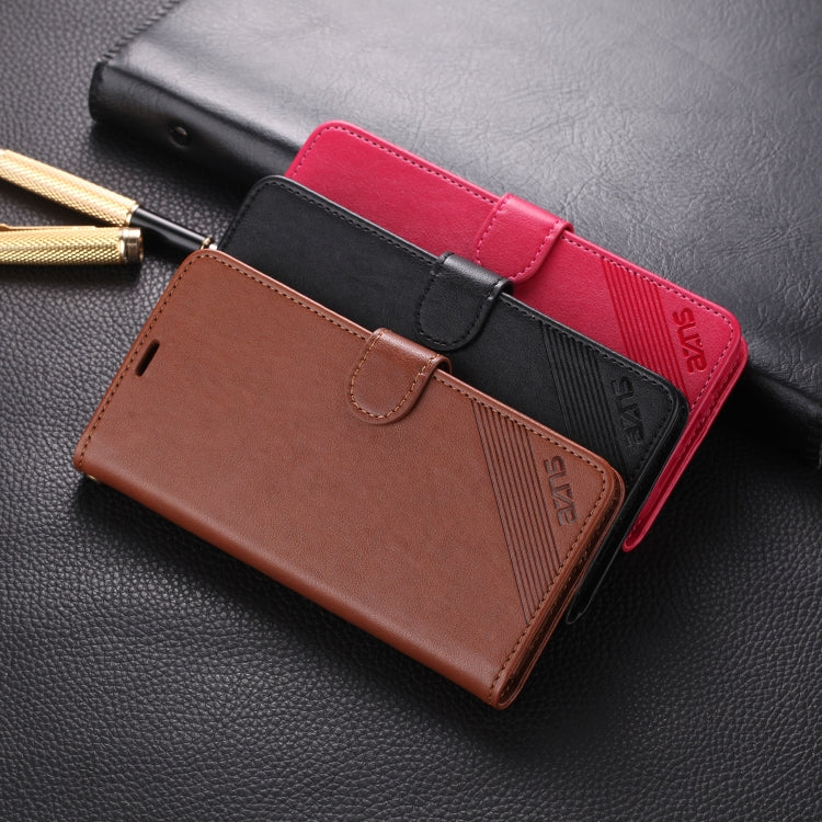 For iPhone 11 AZNS Sheepskin Texture Horizontal Flip Leather Case with Holder & Card Slots & Wallet