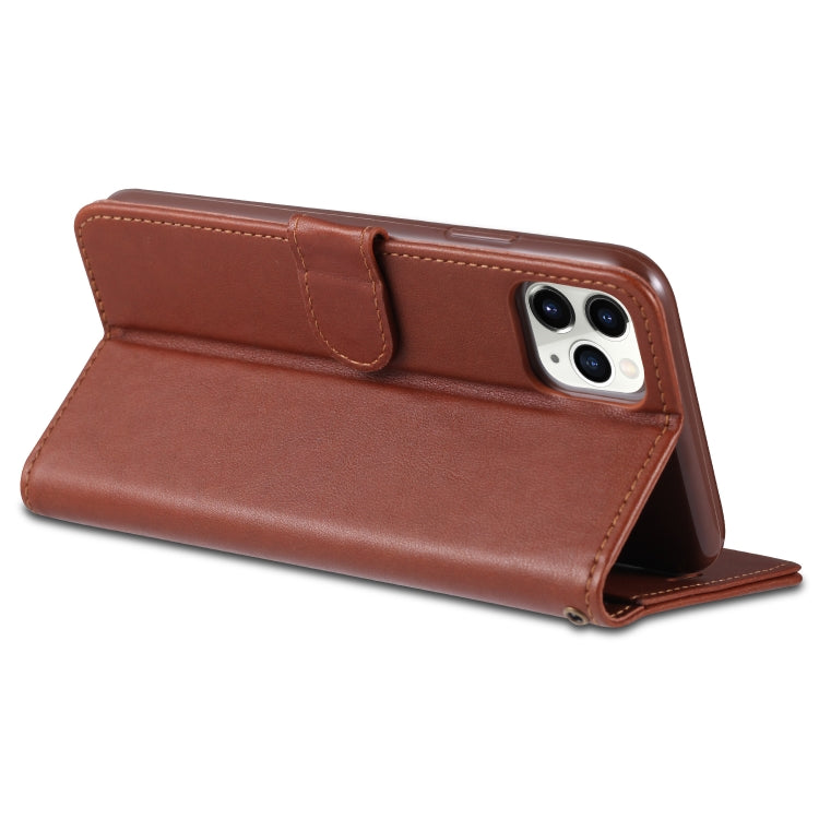 For iPhone 11 Pro Max AZNS Sheepskin Texture Horizontal Flip Leather Case with Holder & Card Slots & Wallet