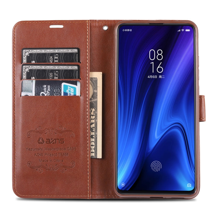 For Xiaomi Redmi K20 / K20 Pro AZNS Sheepskin Texture Horizontal Flip Leather Case with Holder & Card Slots & Wallet