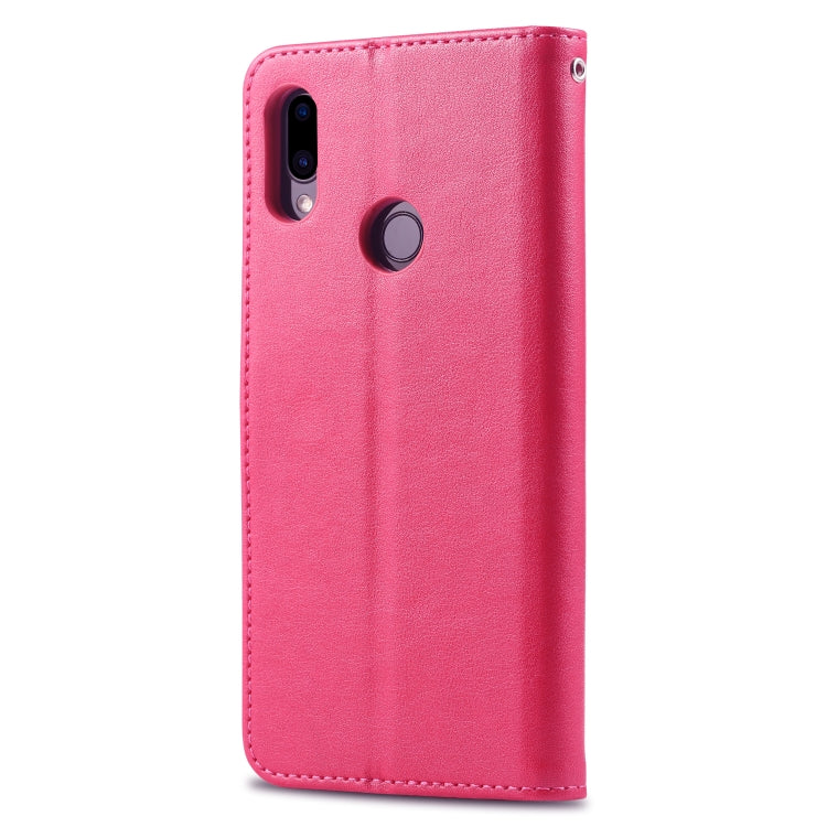 For Xiaomi Redmi Note 7 AZNS Sheepskin Texture Horizontal Flip Leather Case with Holder & Card Slots & Wallet