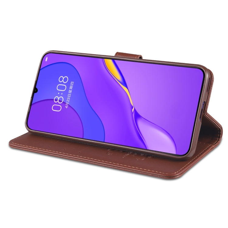 For Xiaomi 10 Lite AZNS Sheepskin Texture Horizontal Flip Leather Case with Holder & Card Slots & Wallet