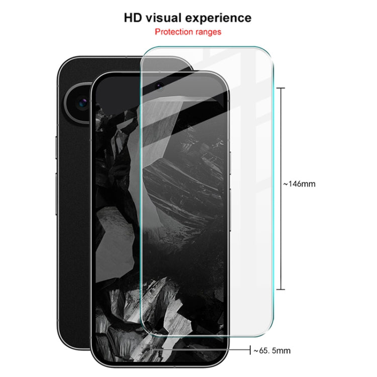 For Google Pixel 9 Pro / 9 imak H Series Tempered Glass Film