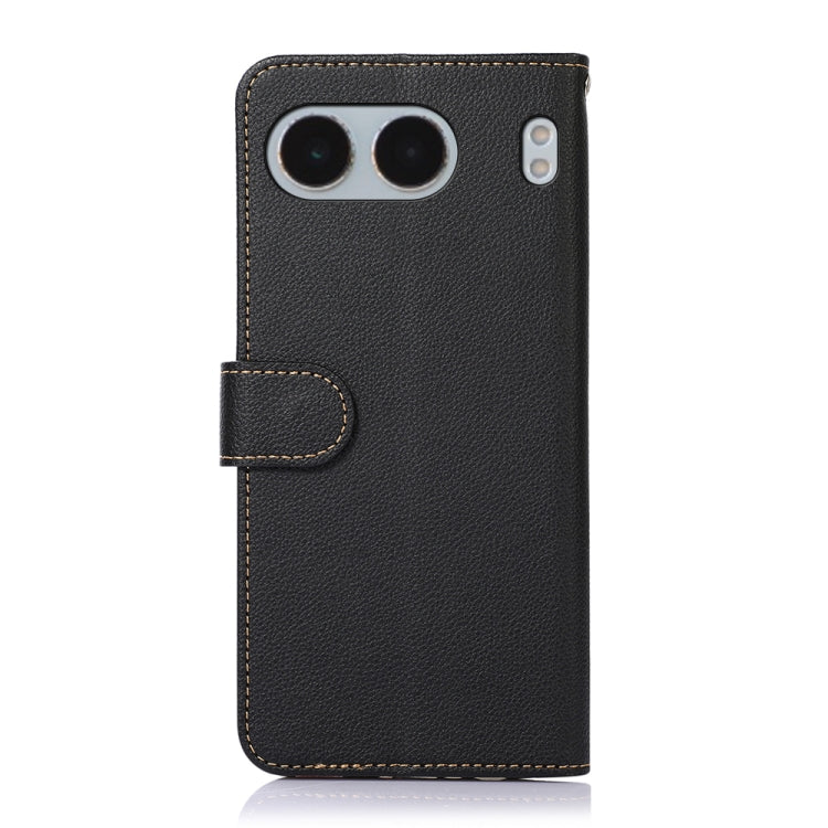 For OnePlus Nord 4 KHAZNEH Litchi Texture Leather RFID Phone Case