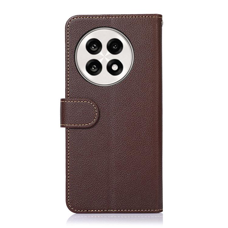 For OnePlus Ace 5 Pro / Ace 5 / 13R KHAZNEH Litchi Texture Leather RFID Phone Case