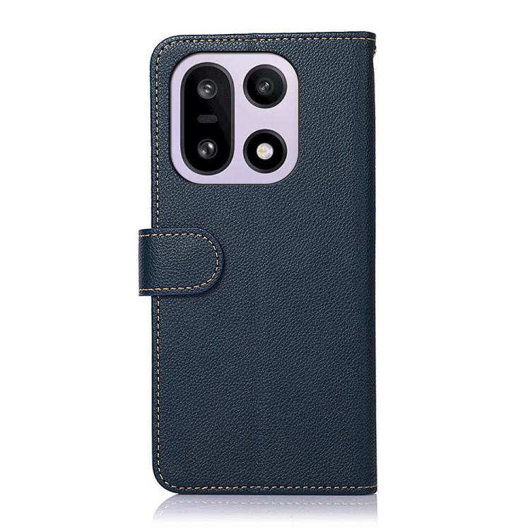 For OnePlus 15 KHAZNEH Litchi Texture Leather RFID Phone Case