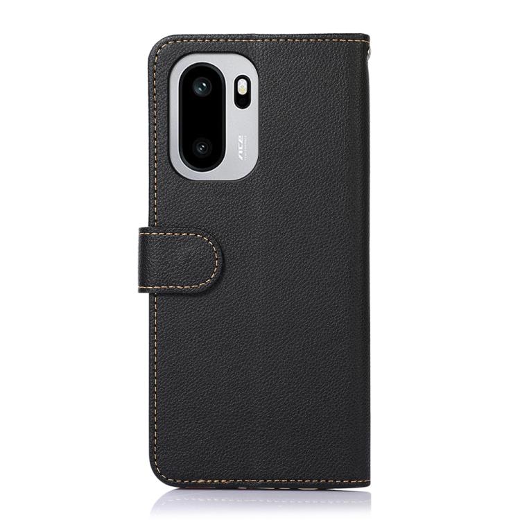 For OnePlus 15R / Ace 6 / Ace 6T KHAZNEH Litchi Texture Leather RFID Phone Case