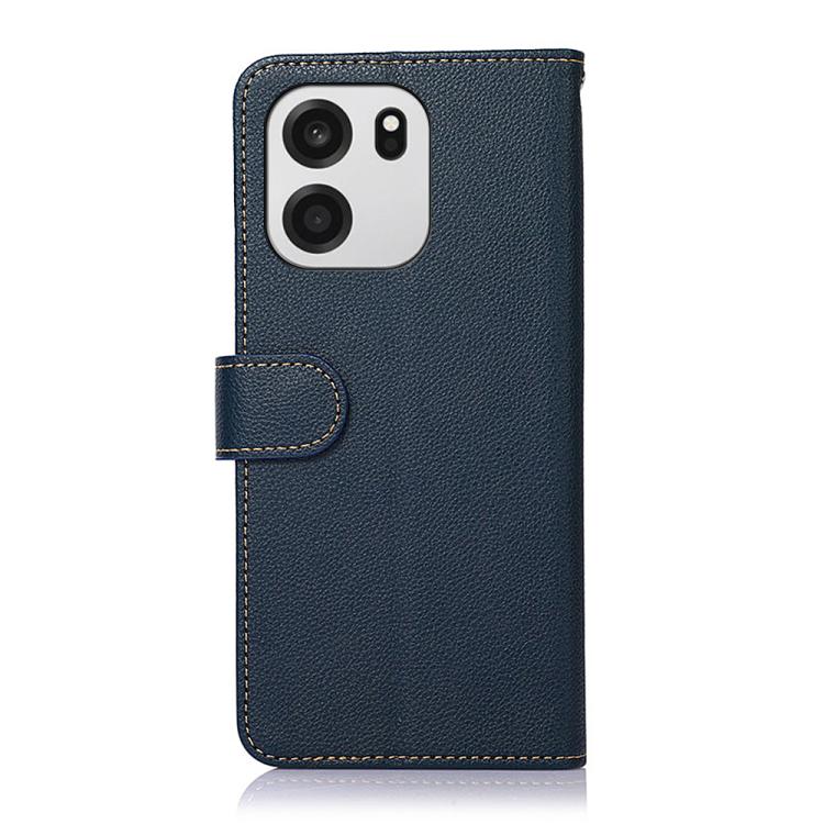 For OnePlus Turbo 6 / 6V KHAZNEH Litchi Texture Leather RFID Phone Case