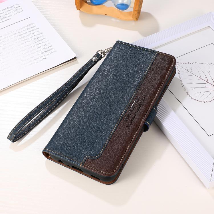 For OnePlus Turbo 6 / 6V KHAZNEH Litchi Texture Leather RFID Phone Case