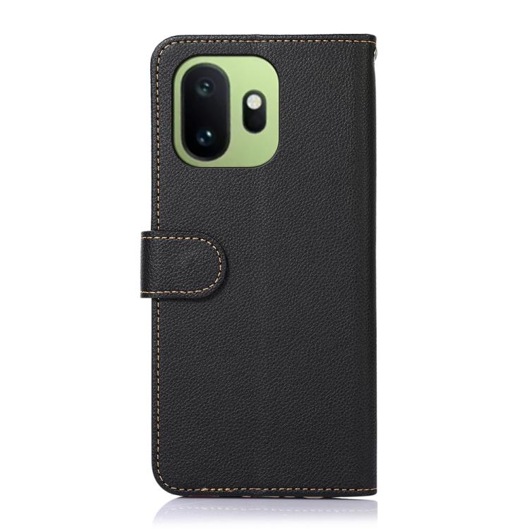 For OnePlus 15T KHAZNEH Litchi Texture Leather RFID Phone Case