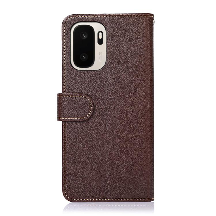 For OnePlus Ace 6 Ultra KHAZNEH Litchi Texture Leather RFID Phone Case