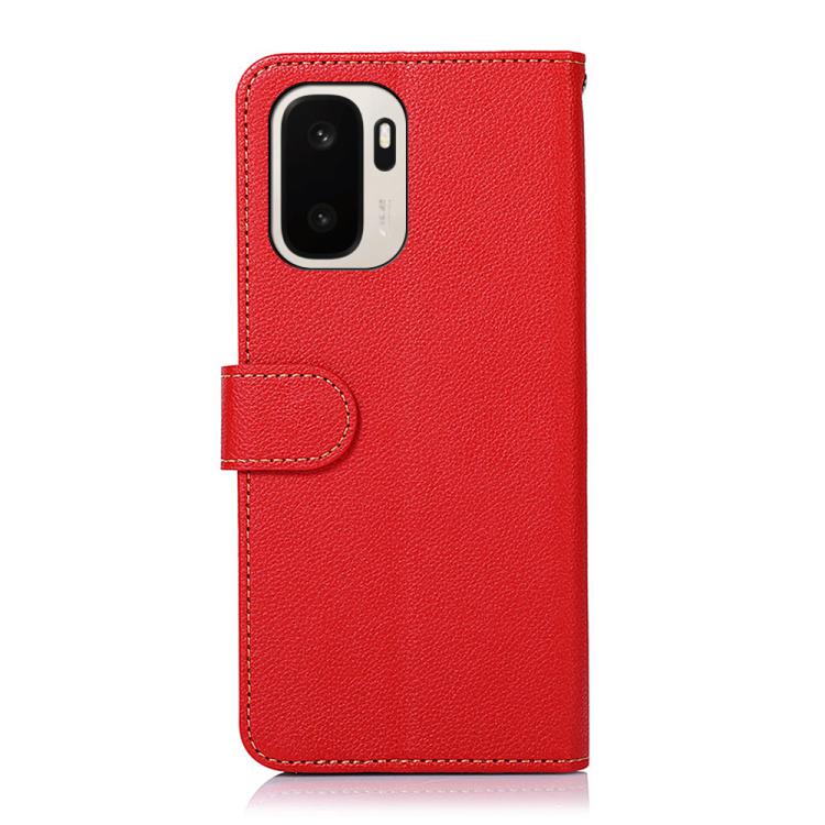 For OnePlus Ace 6 Ultra KHAZNEH Litchi Texture Leather RFID Phone Case